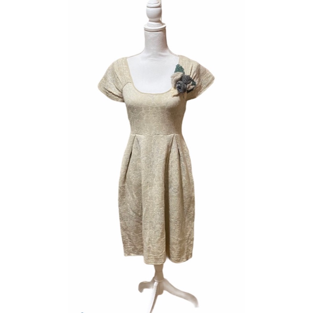 Anthropologie Ivory Sweaterdress By MOTH